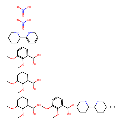 Chemical Compound (C56H96N6O22Tb2-2) structure