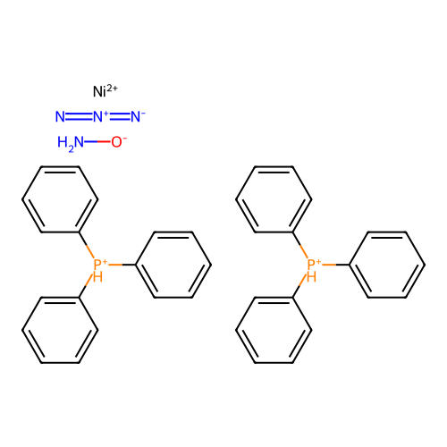 Chemical Compound (C36H34N4NiOP2+2) structure
