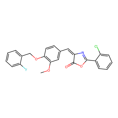 CAS 723251-41-0 - C24H17ClFNO4 structure