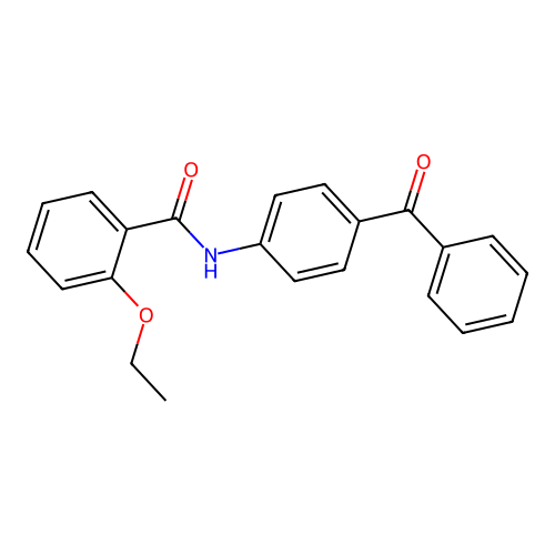 N-(4-苯甲酰苯基)-2-乙氧基苯甲酰胺 structure