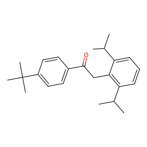 1-(4-Tert-butylphenyl)-2-(2,6-diisopropylphenyl)ethanone structure