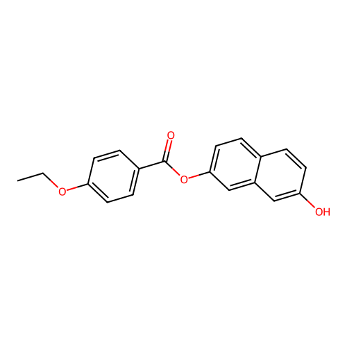 7-Hydroxy-2-naphthyl 4-ethoxybenzoate structure