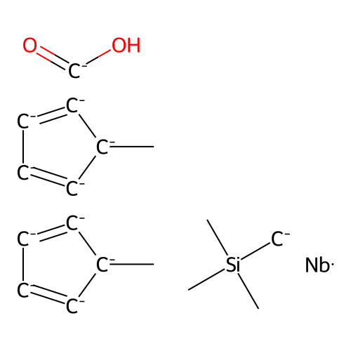CAS 7233-38-7 - C17H18NbO2Si-12 structure