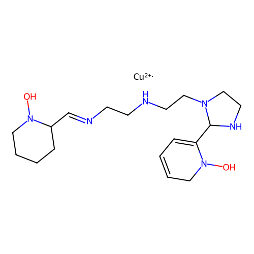 Chemical Compound (C18H32CuN6O2+2) structure