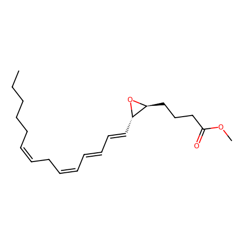 Leukotriene A4 methyl ester structure