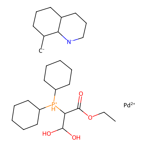 Chemical Compound (C27H49NO4PPd+) structure