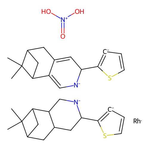 Chemical Compound (C32H40N3O3RhS2-3) structure