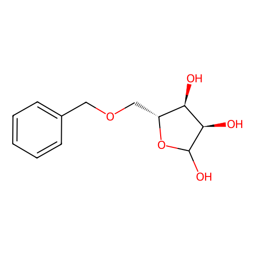 (3R,4S,5R)-5-(phenylmethoxymethyl)oxolane-2,3,4-triol structure