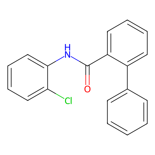 N-(2-氯苯基)联苯-2-甲酰胺 structure