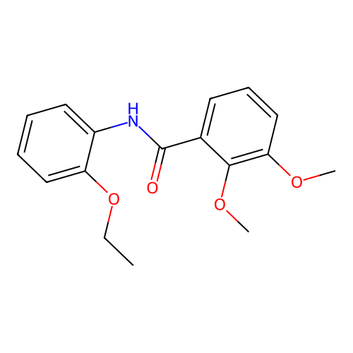 N-(2-乙氧基苯基)-2,3-二甲氧基苯甲酰胺 structure
