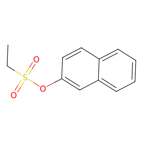 2-Naphthyl ethanesulfonate structure