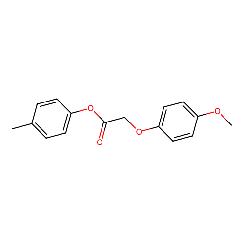 4-Methylphenyl(4-methoxyphenoxy)acetate structure