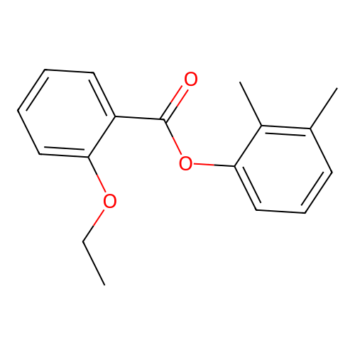 2,3-Dimethylphenyl 2-ethoxybenzoate structure