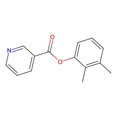 2,3-Dimethylphenylnicotinate structure