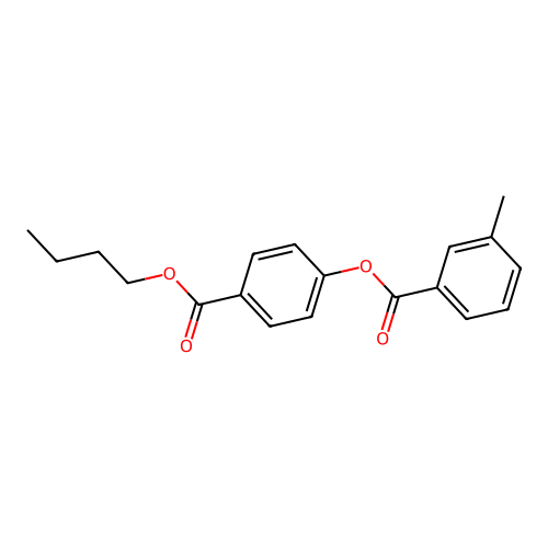 (4-Butoxycarbonylphenyl) 3-methylbenzoate structure