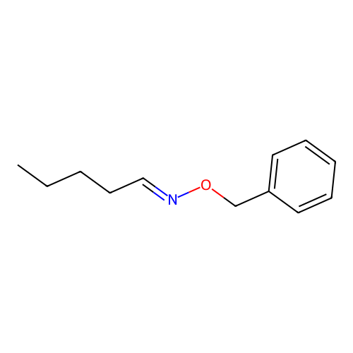 N-phenylmethoxypentan-1-imine structure
