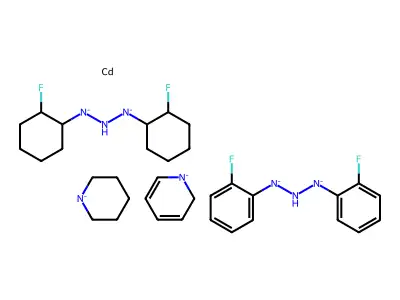 Chemical Compound (C34H46CdF4N8-6) structure