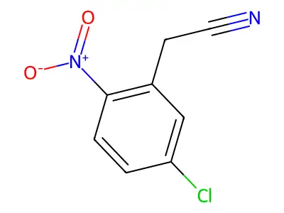 2-(5-Chloro-2-nitrophenyl)acetonitrile structure