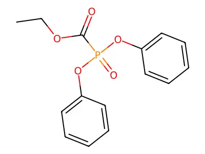 Phosphinecarboxylic acid, diphenoxy-, ethyl ester, oxide structure