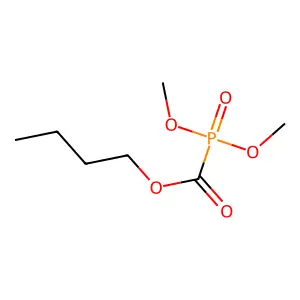 Phosphinecarboxylic acid, dimethoxy-, butyl ester, oxide structure