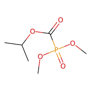 Phosphinecarboxylic acid, dimethoxy-, 1-methylethyl ester, oxide structure