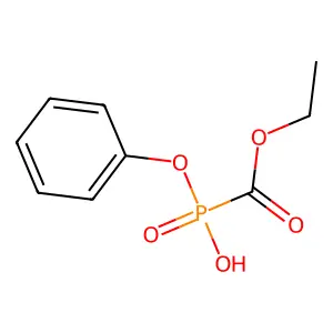 Ethoxycarbonyl(phenoxy)phosphinic acid structure