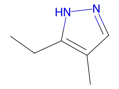 3-ethyl-4-methyl-1H-pyrazole structure