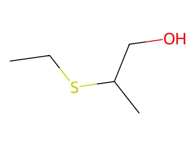 2-(Ethylthio)propanol structure