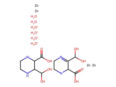 Chemical Compound (C12H36N4O14Zn4+2) structure