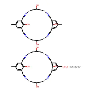 CAS 7232-54-4 - C56H76Cu4N8O10+2 structure