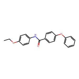N-(4-ethoxyphenyl)-4-phenoxybenzamide structure