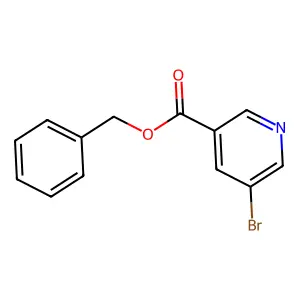 Benzyl 5-bromopyridine-3-carboxylate structure