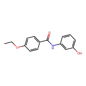4-ethoxy-N-(3-hydroxyphenyl)benzamide structure