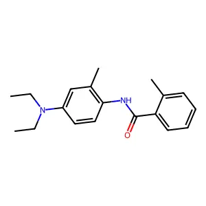 N-[4-(diethylamino)-2-methylphenyl]-2-methylbenzamide structure