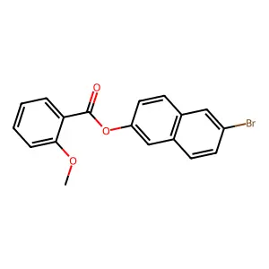 (6-Bromonaphthalen-2-yl) 2-methoxybenzoate structure