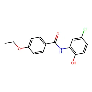 N-(5-chloro-2-hydroxyphenyl)-4-ethoxybenzamide structure