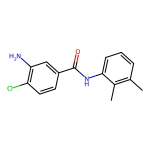 3-amino-4-chloro-N-(2,3-dimethylphenyl)benzamide structure