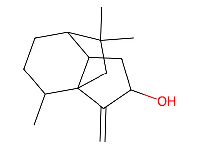4,8,8-Trimethyl-3-methylideneoctahydro-3a,7-ethanoinden-2-ol structure