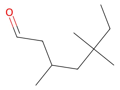 3,5,5-Trimethylheptanal structure
