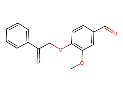 3-Methoxy-4-(2-oxo-2-phenylethoxy)benzaldehyde structure