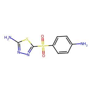 5-(4-Aminobenzene-1-sulfonyl)-1,3,4-thiadiazol-2-amine structure