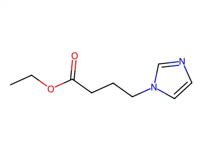Ethyl 1H-imidazole-1-butanoate structure