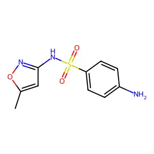 磺胺甲噁唑 structure