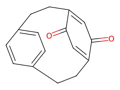 (2.2)-Paracyclophane-2,5-dione structure