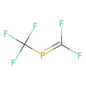 2-Phosphapropene, pentafluoro- structure