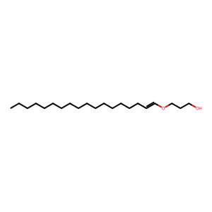 1-Propanol, 3-(1-octadecenyloxy)- structure