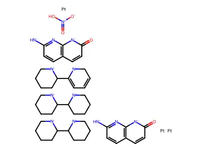 Chemical Compound (C46H61N13O5Pt3-10) structure
