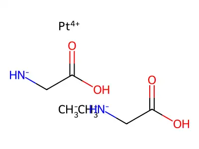 Carbanide;carboxymethylazanide;platinum(4+) structure