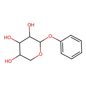 phenyl beta-D-arabinopyranoside structure