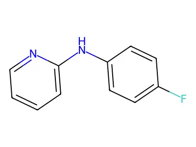 2-(4-Fluoroanilino)pyridine structure